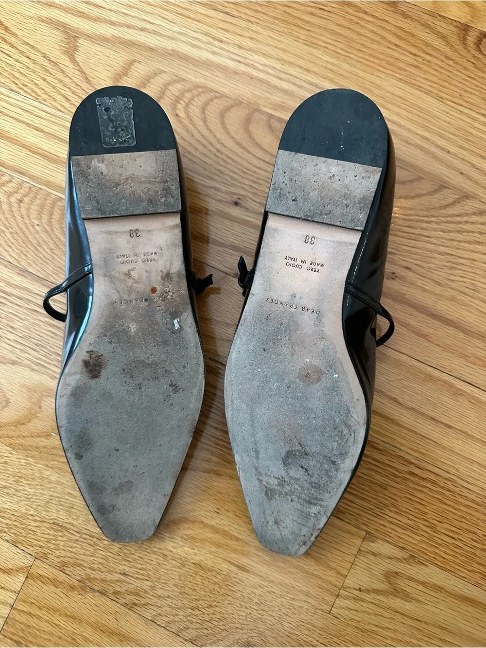 Dear Frances Patent Mary Jane in Size 38